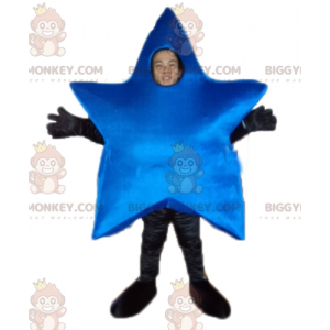 Very Lovely Giant Blue Star BIGGYMONKEY™ Mascot Costume -