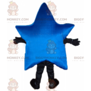 Costume da mascotte BIGGYMONKEY™ con stella blu gigante molto