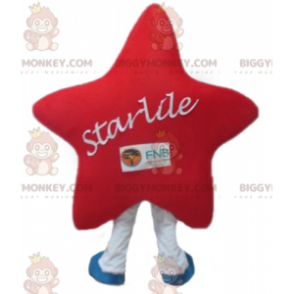 Costume da mascotte BIGGYMONKEY™ con stella rossa, bianca e blu