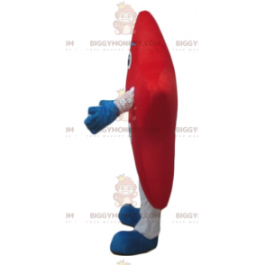 Costume da mascotte BIGGYMONKEY™ con stella rossa, bianca e blu