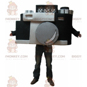 Costume da mascotte BIGGYMONKEY™ con fotocamera gigante in