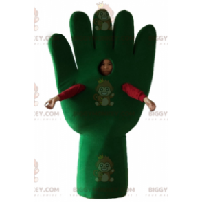 Giant Green Hand Glove BIGGYMONKEY™ maskottiasu -