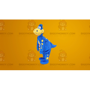 Beroemde blauwe draak BIGGYMONKEY™ mascottekostuum -