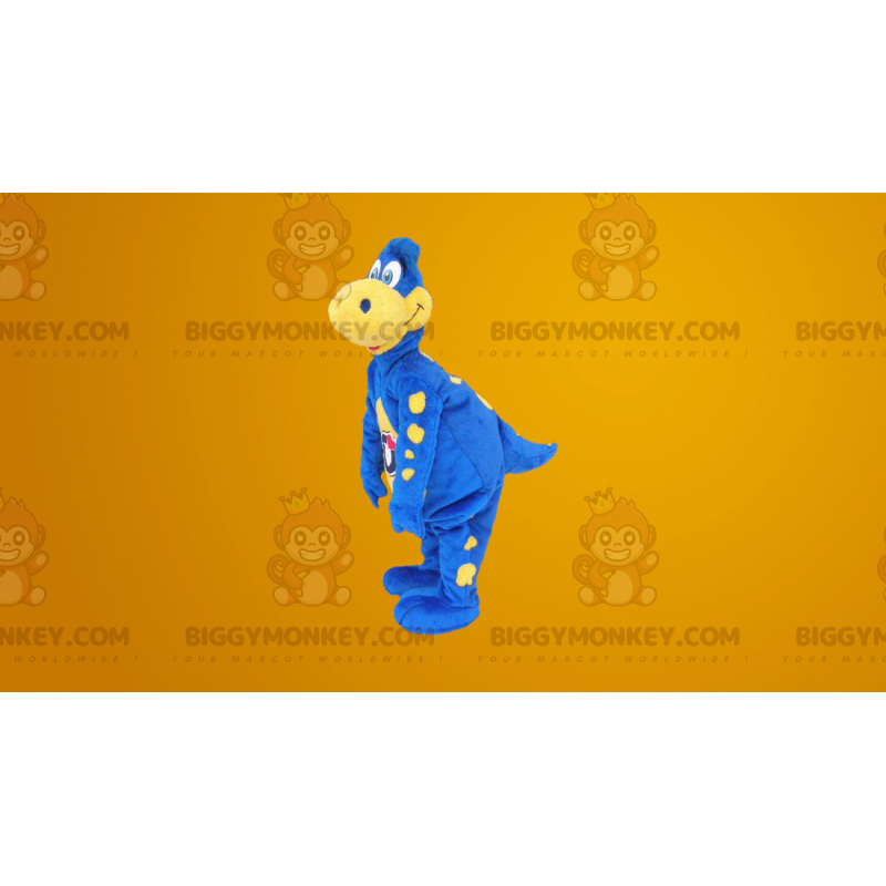 Famoso costume della mascotte del drago blu BIGGYMONKEY™ -