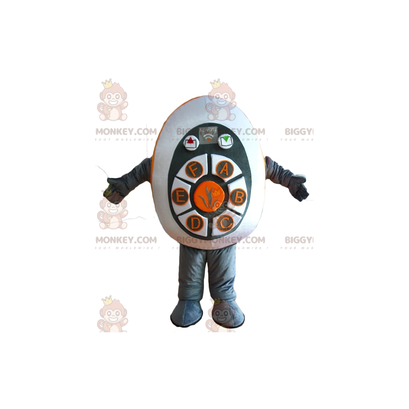 Costume de mascotte BIGGYMONKEY™ de boitier interactif pour le