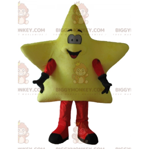 Schattige lachende gigantische gele ster BIGGYMONKEY™