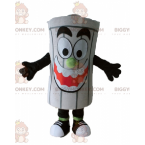 Costume de mascotte BIGGYMONKEY™ de poubelle de benne à ordures