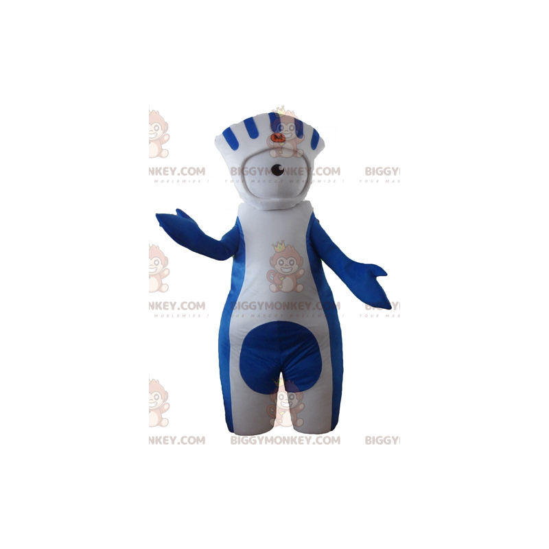 Costume da mascotte aliena BIGGYMONKEY™ Olimpiadi 2012 -