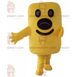 BIGGYMONKEY™ Costume da mascotte uomo giallo gigante