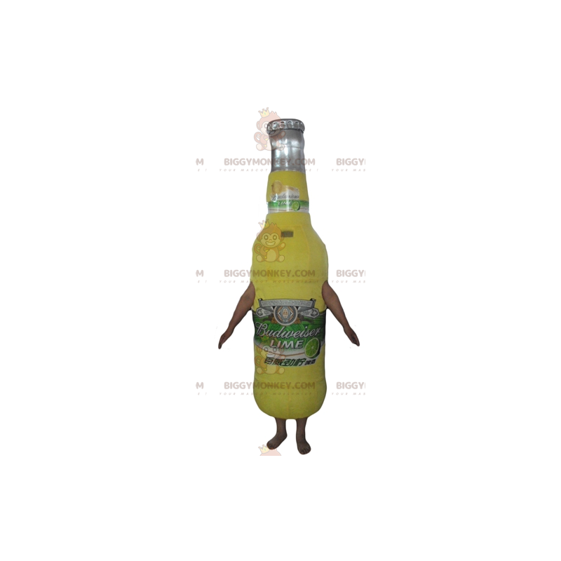 Costume de mascotte BIGGYMONKEY™ de bouteille en verre de