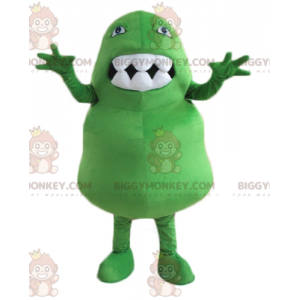 Funny Giant Green Dinosaur BIGGYMONKEY™ Mascot Costume -