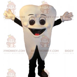 Costume da mascotte BIGGYMONKEY™ con denti bianchi sorridente