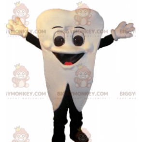 Costume da mascotte BIGGYMONKEY™ con denti bianchi sorridente