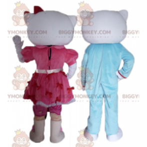 2 Maskottchen von BIGGYMONKEY™, eines von Hello Kitty und das