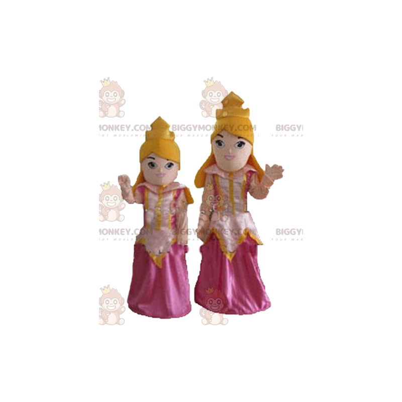 2 BIGGYMONKEY, la mascotte delle principesse bionde in abiti