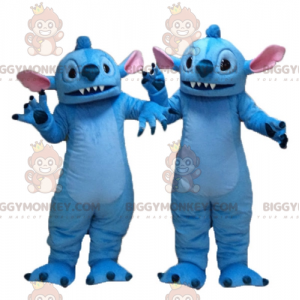 2 BIGGYMONKEY™-maskotti Stitch the Alien from Lilo and Stitch -