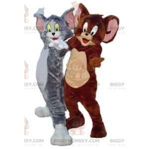 Costume de mascotte BIGGYMONKEY™ de Tom et Jerry s personnages