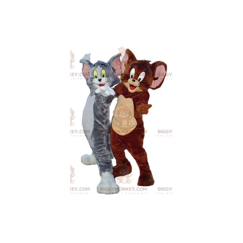 BIGGYMONKEY™ mascot costume of Tom and Jerry famous Looney