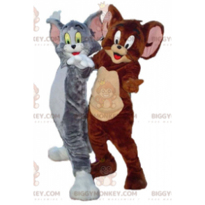 Costume de mascotte BIGGYMONKEY™ de Tom et Jerry s personnages