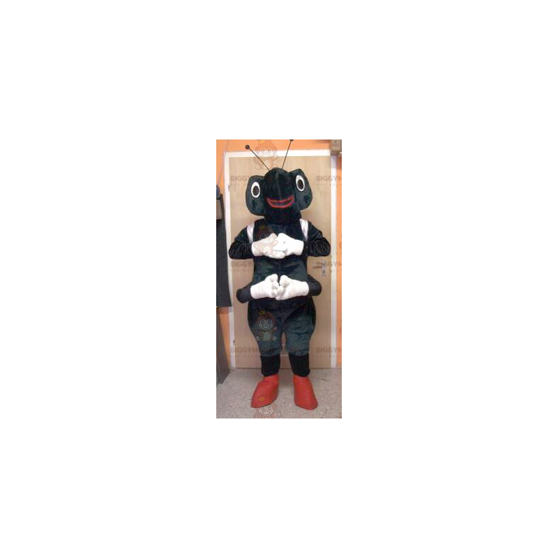 Kostium maskotka czarno-biała mrówka BIGGYMONKEY™ -