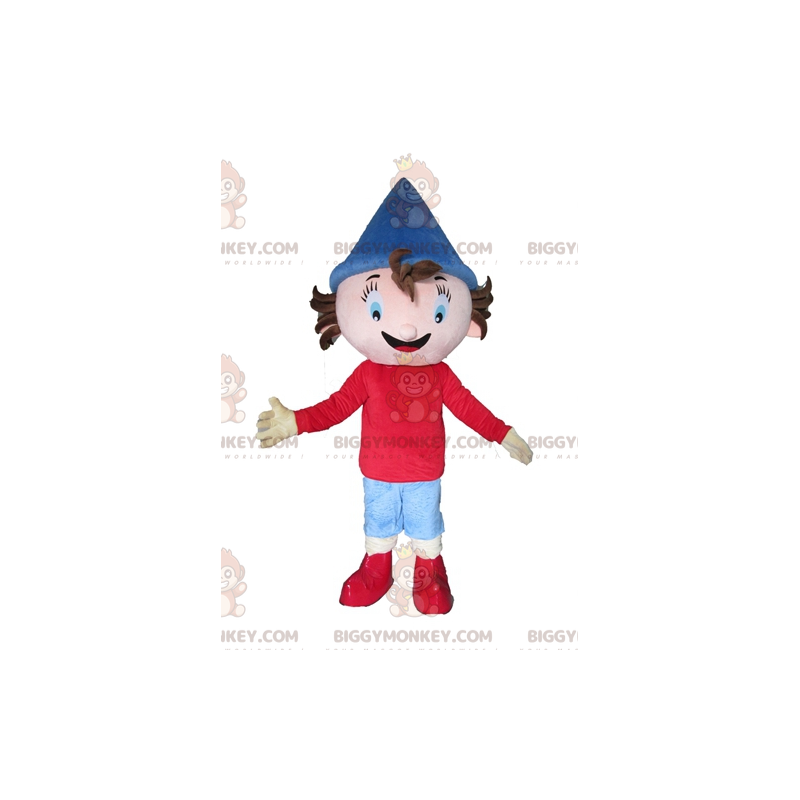 Noddy Berühmtes Cartoon Boy BIGGYMONKEY™ Maskottchenkostüm -