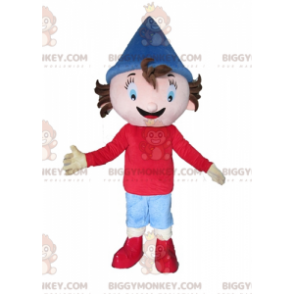 Κοστούμι μασκότ Noddy Famous Cartoon Boy BIGGYMONKEY™ -
