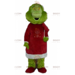 Costume de mascotte BIGGYMONKEY™ du Grinch monstre vert de