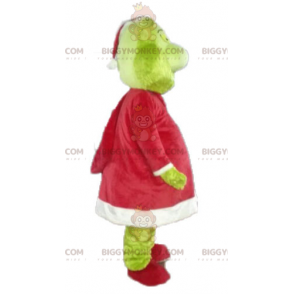 Cartoon Famous Green Monster Grinch BIGGYMONKEY™ Mascot Costume