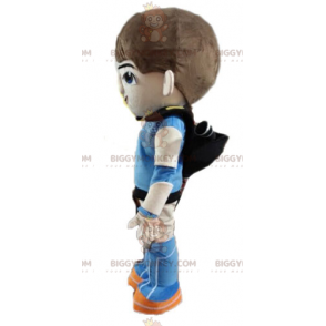 Futuristic Superhero Boy BIGGYMONKEY™ Mascot Costume -