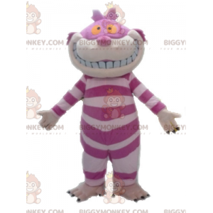 Alice in Wonderland Cheshire Cat BIGGYMONKEY™ Mascot Costume -