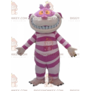 Alice in Wonderland Cheshire Cat BIGGYMONKEY™ Mascot Costume –