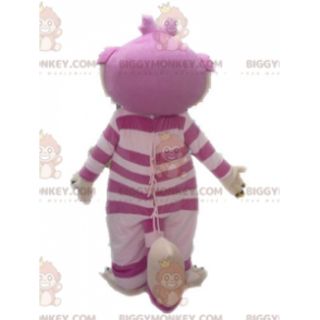 Disfraz de mascota BIGGYMONKEY™ del gato de Cheshire de Alicia