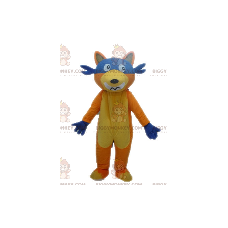 BIGGYMONKEY™ Mascot Costume av Fox Swiper i Dora the Explorer -