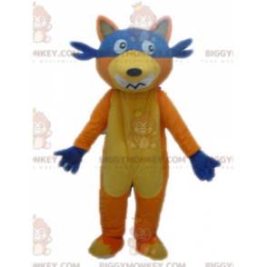 BIGGYMONKEY™ Mascot Costume av Fox Swiper i Dora the Explorer -