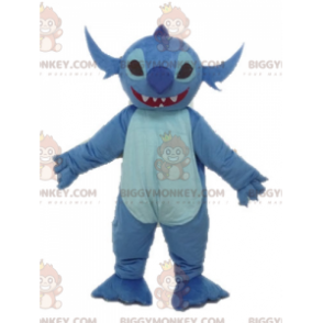 Traje de mascote Lilo e Stitch Alien Stitch BIGGYMONKEY™ –