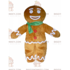 Kostium maskotki BIGGYMONKEY™ znanej postaci Ti Biscuit w Shrek