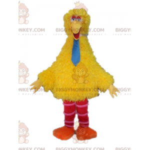 Costume de mascotte BIGGYMONKEY™ de Big Bird oiseau jaune de