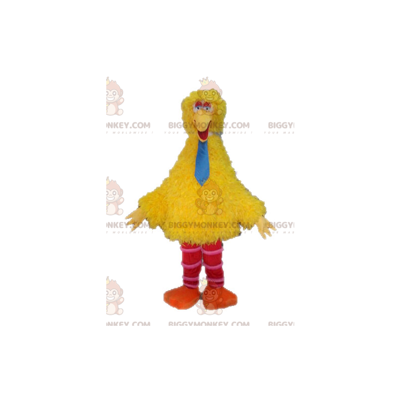 Costume de mascotte BIGGYMONKEY™ de Big Bird oiseau jaune de