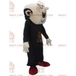 Costume della mascotte del famoso personaggio di Gargamella