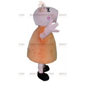 Fato de mascote do famoso programa de TV Peppa Pig Pig