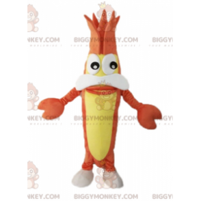 Costume da mascotte gamberetti Aragosta BIGGYMONKEY™. Costume