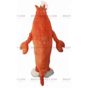 Costume de mascotte BIGGYMONKEY™ de homard de crevette. Costume