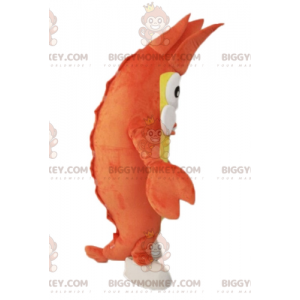 Costume de mascotte BIGGYMONKEY™ de homard de crevette. Costume