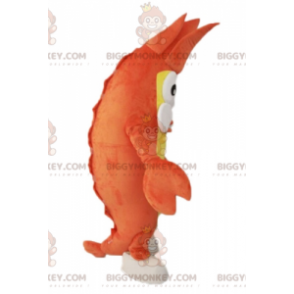 Costume de mascotte BIGGYMONKEY™ de homard de crevette. Costume