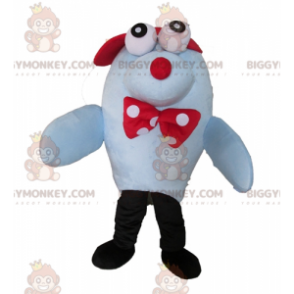 Blaues Seelöwen-Siegel BIGGYMONKEY™ Maskottchen-Kostüm -