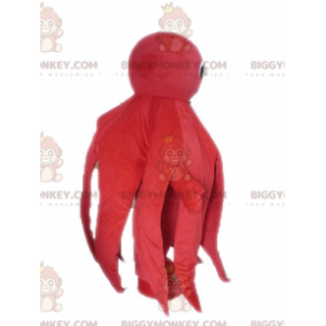 Disfraz de mascota pulpo rojo gigante BIGGYMONKEY™ -