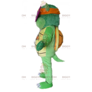 Kostým želvy Ninja Maskot zelené želvy BIGGYMONKEY™ –