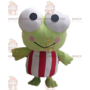 Στολή μασκότ με Giant Funny Green Frog BIGGYMONKEY™ -