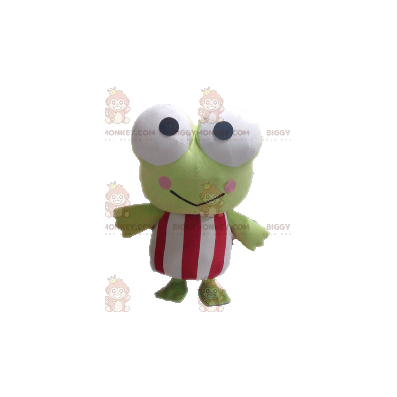 Giant Funny Green Frog BIGGYMONKEY™ Mascot Costume –