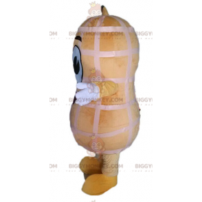 Traje de mascote de amendoim gigante BIGGYMONKEY™. Traje de